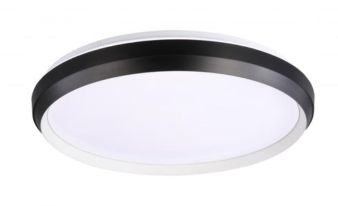 DVI Lighting Labrador 14 Inch LED Flush Mount in Gold and Matte Black Finish Model: DVP42138GD+MB