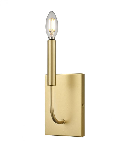 DVI Lighting OLIVIA 1 Light SCONCE in Multiple Finishes and Painted Satin Brass Finish Model: DVP44001MF+PSB
