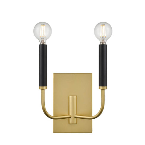 DVI Lighting OLIVIA 2 Light SCONCE in Multiple Finishes and Painted Satin Brass Finish Model: DVP44099MF+PSB