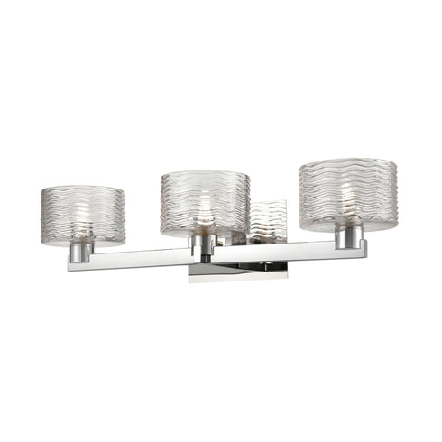 DVI Lighting Percussion 3 Light Vanity in Brass Finish Model: DVP4543BR-RPG