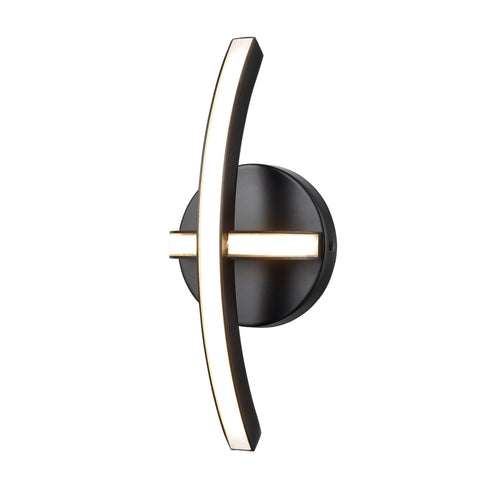 DVI Lighting Perigee AC LED Sconce in Buffed Nickel Finish Model: DVP46501BN