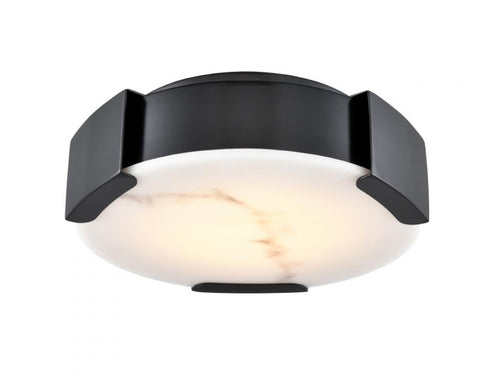 DVI Lighting PETRA 7.75 Inch LED FLUSH MOUNT in Brass Finish Model: DVP42018BR-BFA