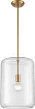 DVI Lighting St. Julian ST JULIAN 1 Light PENDANT in Brass Finish Model: DVP25821BR-CL
