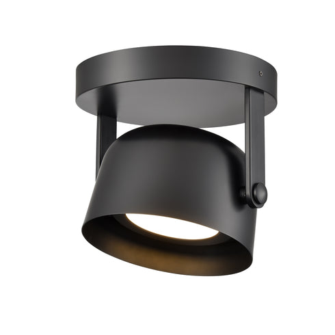 DVI Lighting TUQUE LED SEMI FLUSH in Graphite Finish Model: DVP40911GR