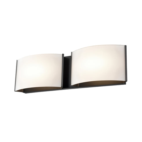 DVI Lighting VANGUARD 2 Light LED VANITY in Chrome Finish Model: DVP1796CH-OP