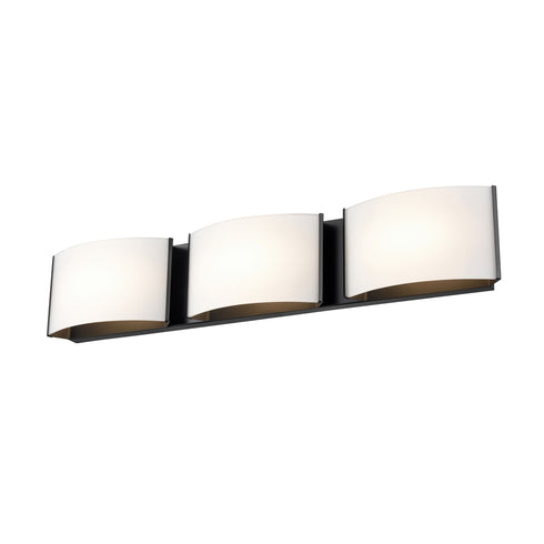 DVI Lighting VANGUARD 3 Light LED VANITY in Chrome Finish Model: DVP1797CH-OP