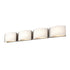 DVI Lighting VANGUARD 4 Light LED VANITY in Chrome Finish Model: DVP1798CH-OP