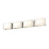DVI Lighting VANGUARD 4 Light LED VANITY in Chrome Finish Model: DVP1798CH-OP