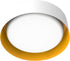 DVI Lighting YUKON LED FLUSHMOUNT in Antique Gold and Matte Black Finish Model: DVP39948AG+MB-AO