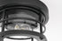 Elegant Lighting 1 Light Carla 10 inch Outdoor Flush Mount in Black in Black and Clear Finish Model: OD614F10BK
