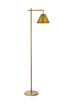 Elegant Lighting 1 Light Flos metal floor lamp in brass Model: LD5101FL21BR