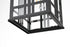 Elegant Lighting 1 Light Harley 12 inch Outdoor Pendant in Black in Black and Clear Finish Model: OD613H11BK