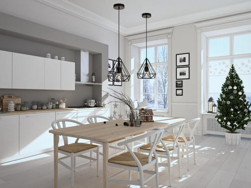 Elegant Lighting 1 Light Jago Collection Pendant D9.8 H9.8 Lt:1 in Black Finish Model: LDPD2089