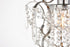 Elegant Lighting 1 Light Kirin Collection Pendant D11.3 H16.5 Lt:1 in Chrome Finish Model: LD5017D11C