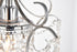 Elegant Lighting 1 Light Kirin Collection Pendant D11.3 H16.5 Lt:1 in Chrome Finish Model: LD5017D11C