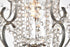 Elegant Lighting 1 Light Kirin Collection Pendant D11.3 H16.5 Lt:1 in Chrome Finish Model: LD5017D11C