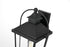 Elegant Lighting 1 Light Luz 20 inch Outdoor Wall sconce in Black in Black and Clear Finish Model: OD605W20BK