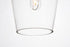 Elegant Lighting 1 Light Placido Collection Pendant D5.9 H14.2 Lt:1 in Black and Clear Finish Model: LDPD2119