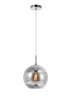 Elegant Lighting 1 Light Reflection Collection Pendant D9.5 Inch H9.5 Inch Lt:1 in Chrome finish Model: LDPD2012