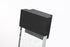 Elegant Lighting 1 Light Ronin 11 inch LED Outdoor Wall sconce in Black in Black and Clear Finish Model: OD603W11BK