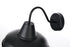 Elegant Lighting 1 Light Tinsley 15 inch Outdoor Wall sconce in Black in Black and Clear Finish Model: OD610W15BK