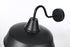 Elegant Lighting 1 Light Tinsley 20 inch Outdoor Wall sconce in Black in Black and Clear Finish Model: OD610W18BK