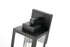 Elegant Lighting 1 Light Veda 13 inch Outdoor Wall sconce in Black in Black and Clear Finish Model: OD608W13BK