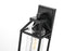 Elegant Lighting 1 Light Zora 14 inch Outdoor Wall sconce in Black in Black and Clear Finish Model: OD606W14BK