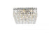 Elegant Lighting 2032F12 Maxim 4 Light Flush Mount