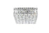 Elegant Lighting 2032F12 Maxim 4 Light Flush Mount