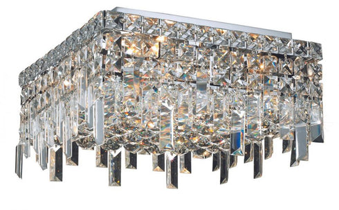 Elegant Lighting 2033F12 Maxim 4 Light Flush Mount