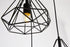Elegant Lighting 3 Light Jago Collection Pendant D18.1 H24.3 Lt:3 in Black Finish Model: LDPD2091