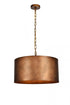 Elegant Lighting 3 Light Miro Collection Pendant D20 H11.75 Lt:3 in Vintage Black Finish Model: LD6015D20BK