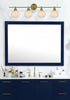 Elegant Lighting 4 Light Collier 4 Light in Satin Gold and Frosted White Glass Wall Sconce Model: LD2323SG