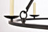 Elegant Lighting 6 Light Maine Collection Chandelier D32.4 H23.25 Lt:6 in Black Finish Model: LD6010D32BK