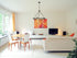 Elegant Lighting 6 Light Maine Collection Chandelier D32.4 H23.25 Lt:6 in Black Finish Model: LD6010D32BK