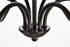 Elegant Lighting 6 Light Rohan Collection Chandelier D36 H19 Lt:6 in Matte Black Finish Model: LD5006D36MB