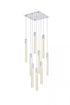 Elegant Lighting 9 Light Weston 9 Lights Pendant In Satin Gold Model: 2066D20SG