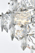 Elegant Lighting Adaline 11 Light Pendant D20 Inch H20 Inch L11 Chrome in Chrome and Clear Finish Model: 1050G20C