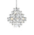 Elegant Lighting Adaline 11 Light Pendant D20 Inch H20 Inch L11 Chrome in Chrome and Clear Finish Model: 1050G20C