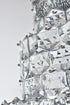 Elegant Lighting Adaline 26 Light Pendant D24 Inch H67 Inch L26 Chrome in Chrome and Clear Finish Model: 1050SR24C