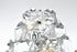 Elegant Lighting Adaline 4 Light Wall Sconce W13.8 Inch S8 Inch *H18 Inch L4 Chrome in Chrome and Clear Finish Model: 1050W18C