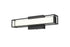 Elegant Lighting Aden 1 Light Wall Sconce L16 Inch E4.5 Inch H4.3 Inch LED 8 Watt 3CCT in Black Model: LD301W16BK