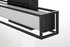 Elegant Lighting Aden 1 Light Wall Sconce L16 Inch E4.5 Inch H4.3 Inch LED 8 Watt 3CCT in Black Model: LD301W16BK