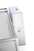 Elegant Lighting Aden 1 Light Wall Sconce L16 Inch E4.5 Inch H4.3 Inch LED 8 Watt 3CCT in Chrome Model: LD301W16C
