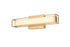Elegant Lighting Aden 1 Light Wall Sconce L16 Inch E4.5 Inch H4.3 Inch LED 8 Watt 3CCT in Satin Gold Model: LD301W16SG