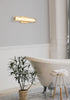 Elegant Lighting Aden 1 Light Wall Sconce L16 Inch E4.5 Inch H4.3 Inch LED 8 Watt 3CCT in Satin Gold Model: LD301W16SG