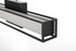 Elegant Lighting Aden 1 Light Wall Sconce L24 Inch E4.5 Inch H4.3 Inch LED 14 Watt 3CCT in Black Model: LD301W24BK