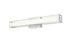 Elegant Lighting Aden 1 Light Wall Sconce L24 Inch E4.5 Inch H4.3 Inch LED 14 Watt 3CCT in Chrome Model: LD301W24C