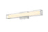 Elegant Lighting Aden 1 Light Wall Sconce L24 Inch E4.5 Inch H4.3 Inch LED 14 Watt 3CCT in Chrome Model: LD301W24C